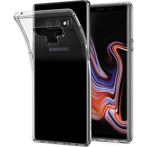 Galaxy Note 9 Kılıf Zore Süper Silikon Kapak Renksiz