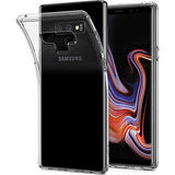Galaxy Note 9 Kılıf Zore Süper Silikon Kapak Renksiz