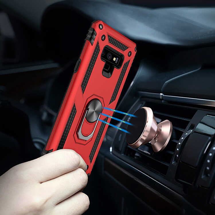 Galaxy Note 9 Kılıf Zore Vega Kapak Mavi