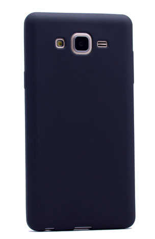 Galaxy On7 Kılıf Zore Premier Silikon Kapak Lacivert