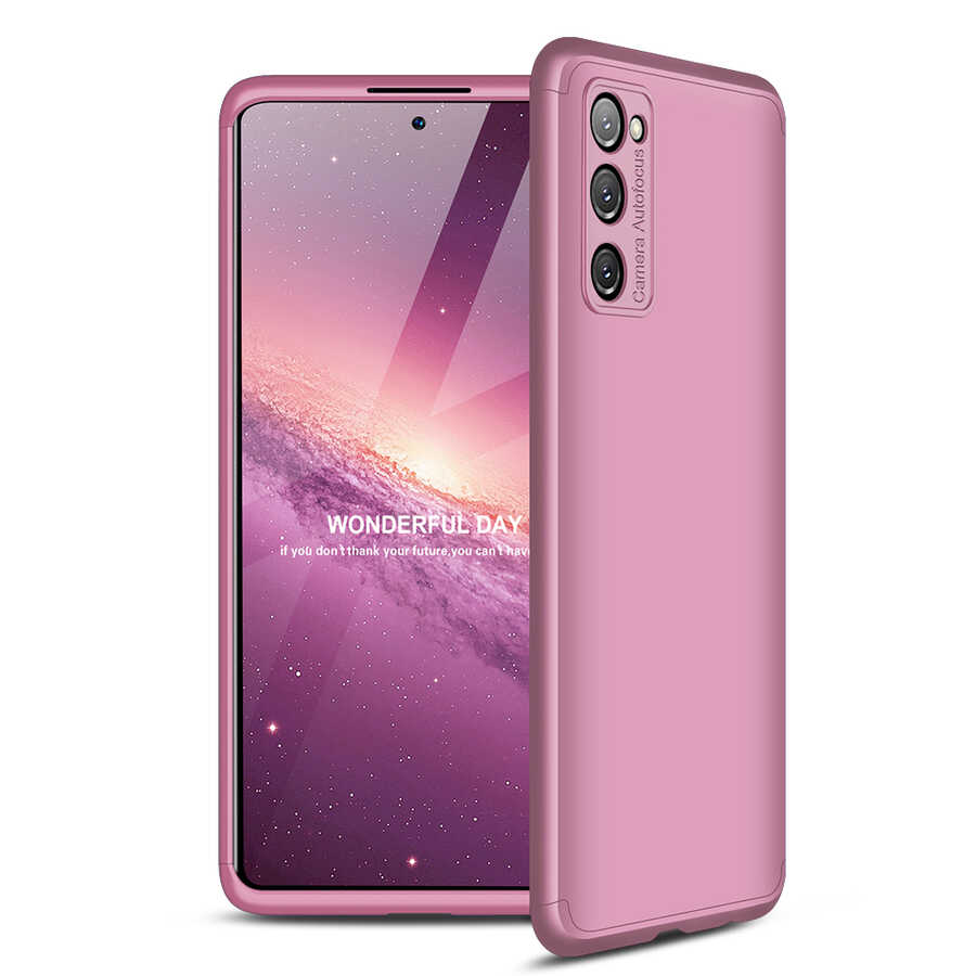 Galaxy S20 FE Kılıf Zore Ays Kapak Rose Gold