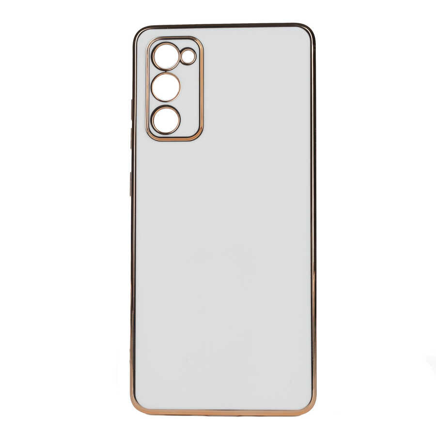 Galaxy S20 FE Kılıf Zore Bark Kapak Beyaz