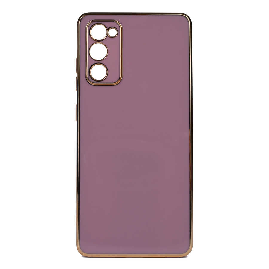 Galaxy S20 FE Kılıf Zore Bark Kapak Mor