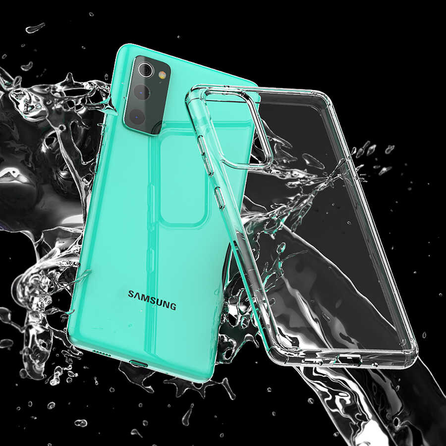 Galaxy S20 FE Kılıf Zore Coss Kapak Renksiz