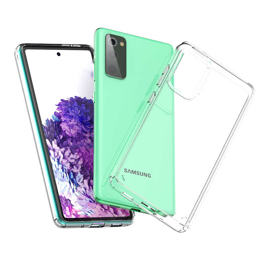 Galaxy S20 FE Kılıf Zore Coss Kapak Renksiz