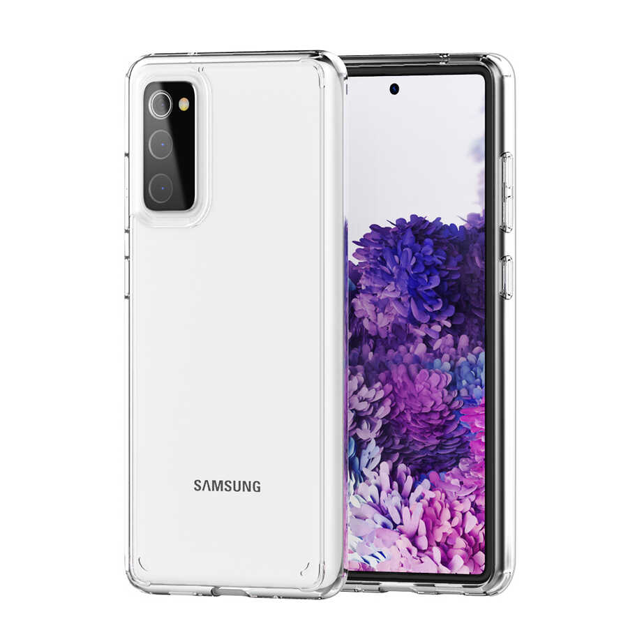 Galaxy S20 FE Kılıf Zore Coss Kapak Renksiz