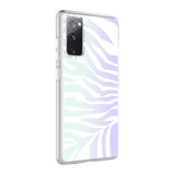 Galaxy S20 FE Kılıf Zore M-Blue Desenli Kapak Zebra No1