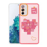 Galaxy S20 FE Kılıf Zore M-Fit Desenli Kapak Heart No6