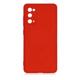 Galaxy S20 FE Kılıf Zore Mara Lansman Kapak Kırmızı