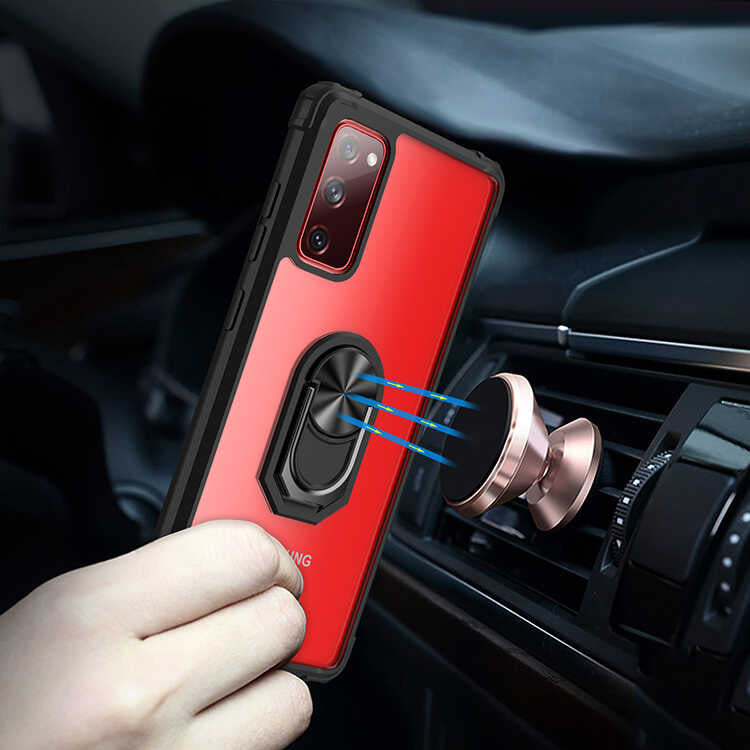 Galaxy S20 FE Kılıf Zore Mola Kapak Siyah