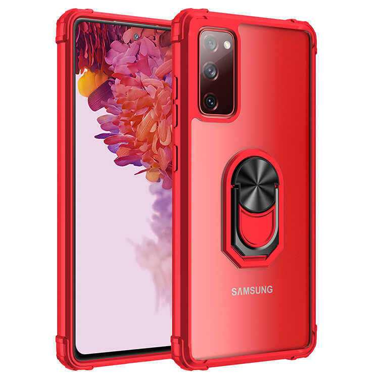 Galaxy S20 FE Kılıf Zore Mola Kapak Kırmızı