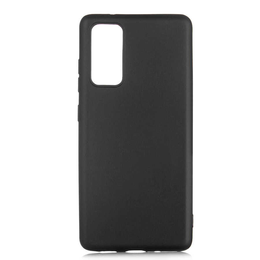 Galaxy S20 FE Kılıf Zore Premier Silikon Kapak Siyah