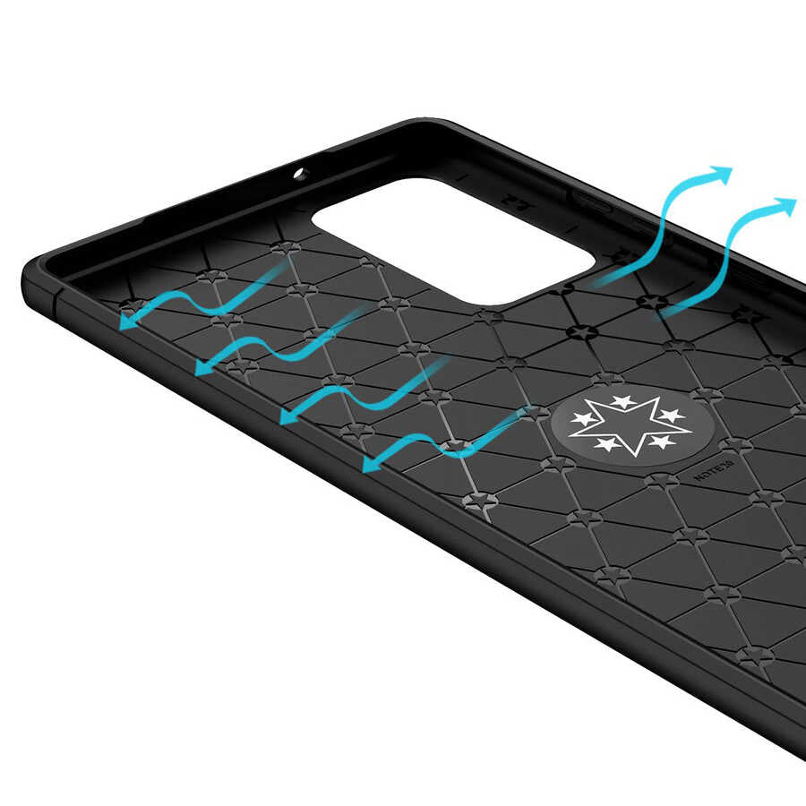 Galaxy S20 FE Kılıf Zore Ravel Silikon Kapak Kırmızı