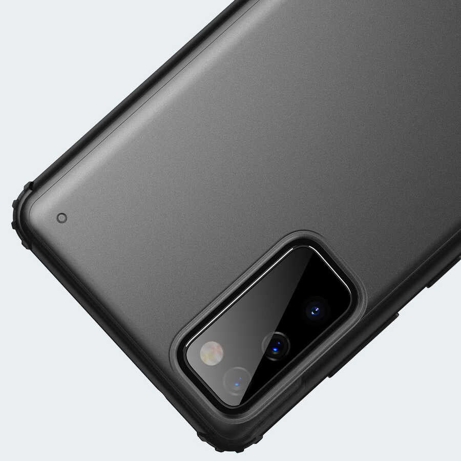 Galaxy S20 FE Kılıf Zore Volks Kapak Siyah