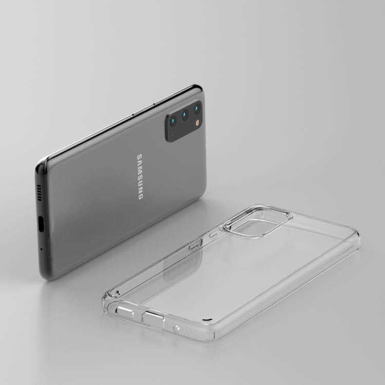 Galaxy S20 Kılıf Zore Coss Kapak Renksiz