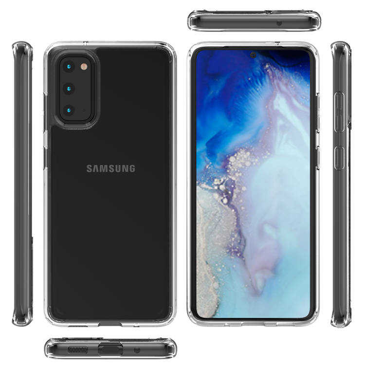 Galaxy S20 Kılıf Zore Coss Kapak Renksiz