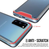 Galaxy S20 Kılıf Zore Gard Silikon Renksiz