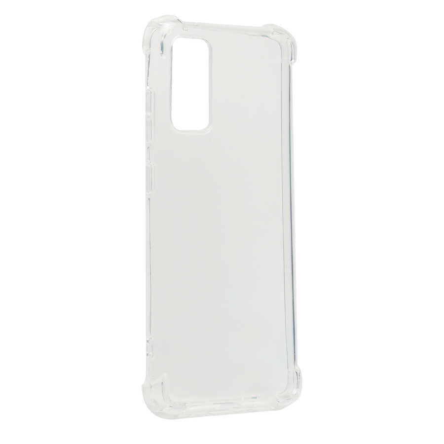 Galaxy S20 Kılıf Zore Kamera Korumalı Nitro Anti Shock Silikon Renksiz