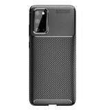 Galaxy S20 Kılıf Zore Negro Silikon Kapak Siyah