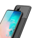 Galaxy S20 Kılıf Zore Negro Silikon Kapak Siyah
