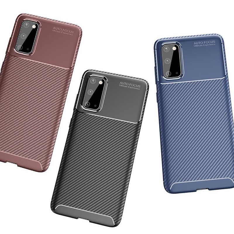 Galaxy S20 Kılıf Zore Negro Silikon Kapak Siyah