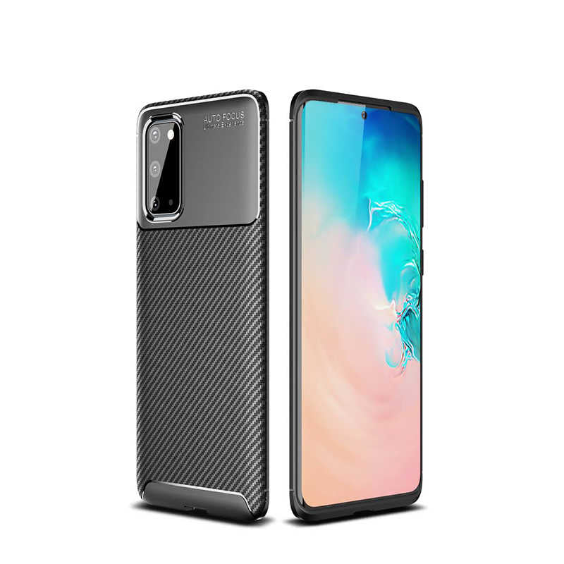 Galaxy S20 Kılıf Zore Negro Silikon Kapak Siyah