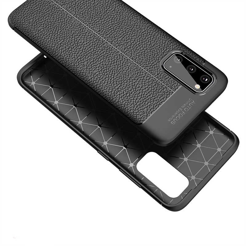 Galaxy S20 Kılıf Zore Niss Silikon Kapak Kırmızı