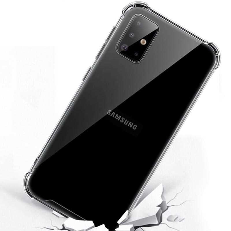 Galaxy S20 Kılıf Zore Nitro Anti Shock Silikon Renksiz