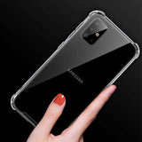 Galaxy S20 Kılıf Zore Nitro Anti Shock Silikon Renksiz