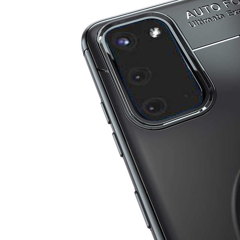 Galaxy S20 Kılıf Zore Ravel Silikon Kapak Kırmızı