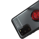 Galaxy S20 Kılıf Zore Ravel Silikon Kapak Kırmızı