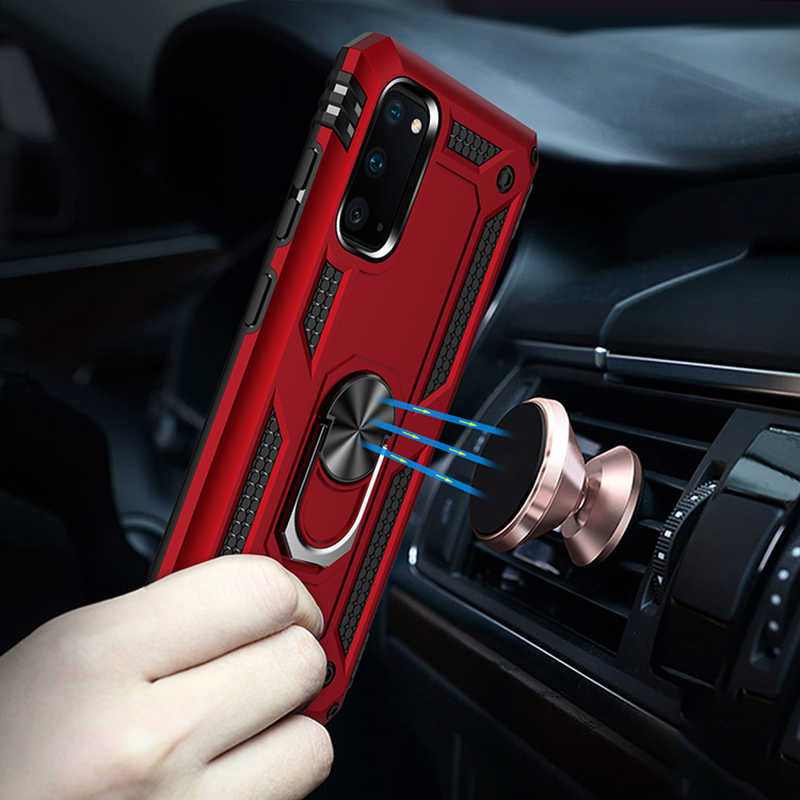 Galaxy S20 Kılıf Zore Vega Kapak Gri