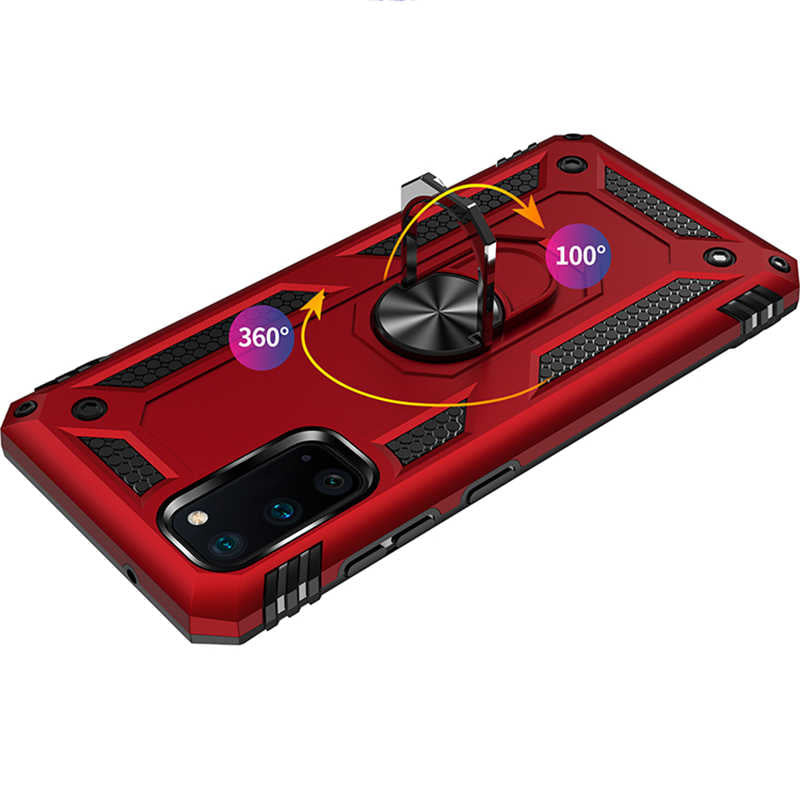 Galaxy S20 Kılıf Zore Vega Kapak Gri