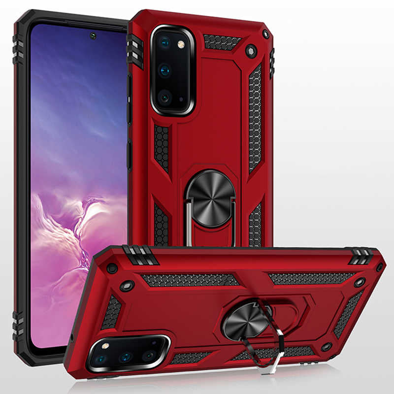 Galaxy S20 Kılıf Zore Vega Kapak Gri