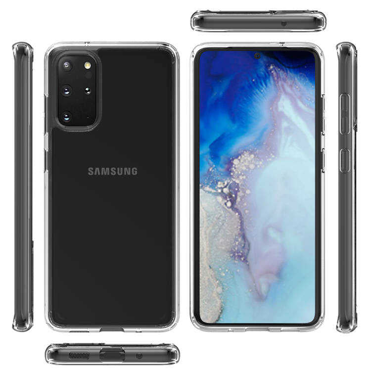 Galaxy S20 Plus Kılıf Zore Coss Kapak Renksiz