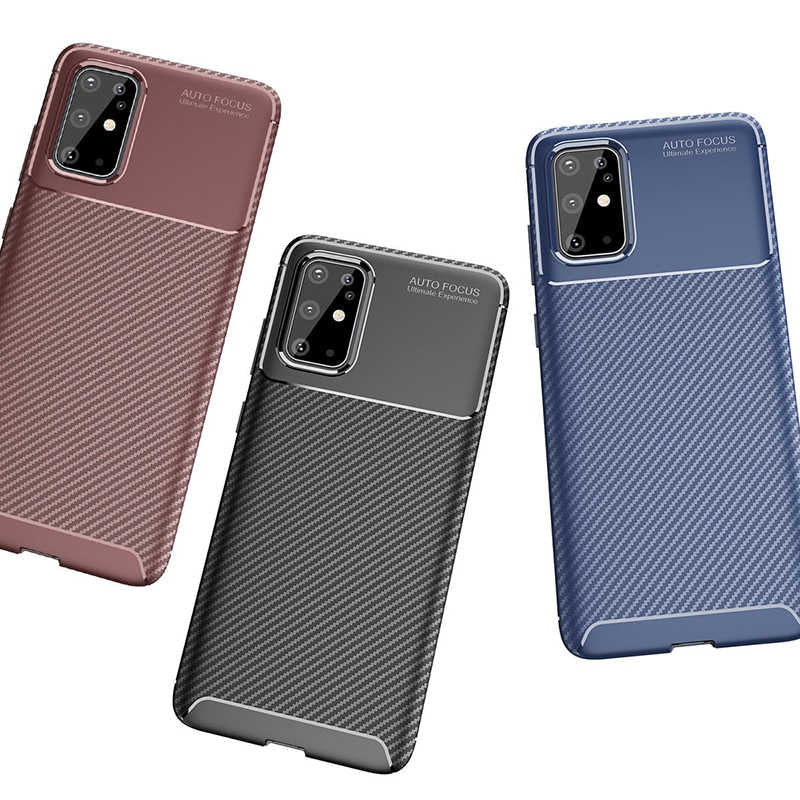 Galaxy S20 Plus Kılıf Zore Negro Silikon Kapak Lacivert
