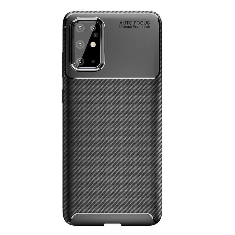 Galaxy S20 Plus Kılıf Zore Negro Silikon Kapak Siyah