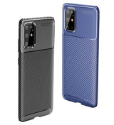 Galaxy S20 Plus Kılıf Zore Negro Silikon Kapak Lacivert