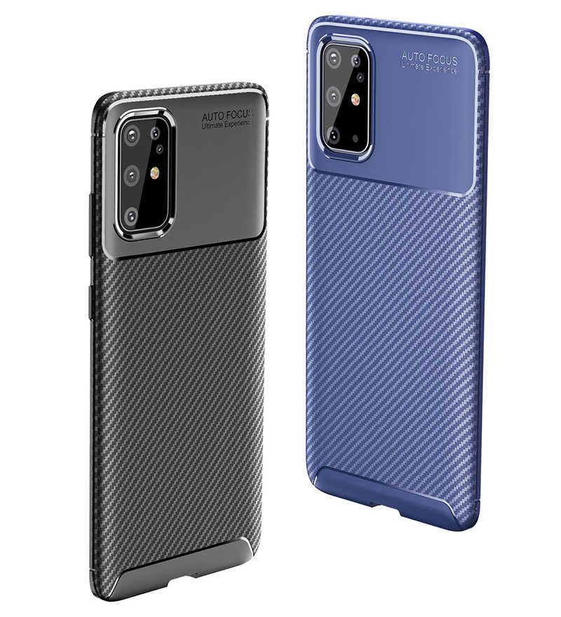 Galaxy S20 Plus Kılıf Zore Negro Silikon Kapak Lacivert