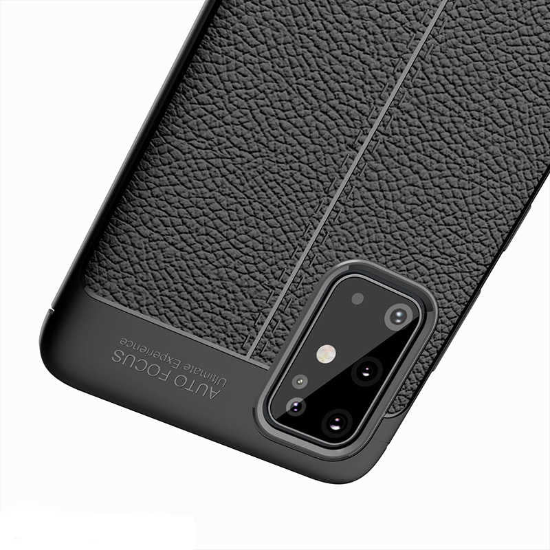 Galaxy S20 Plus Kılıf Zore Niss Silikon Kapak Siyah