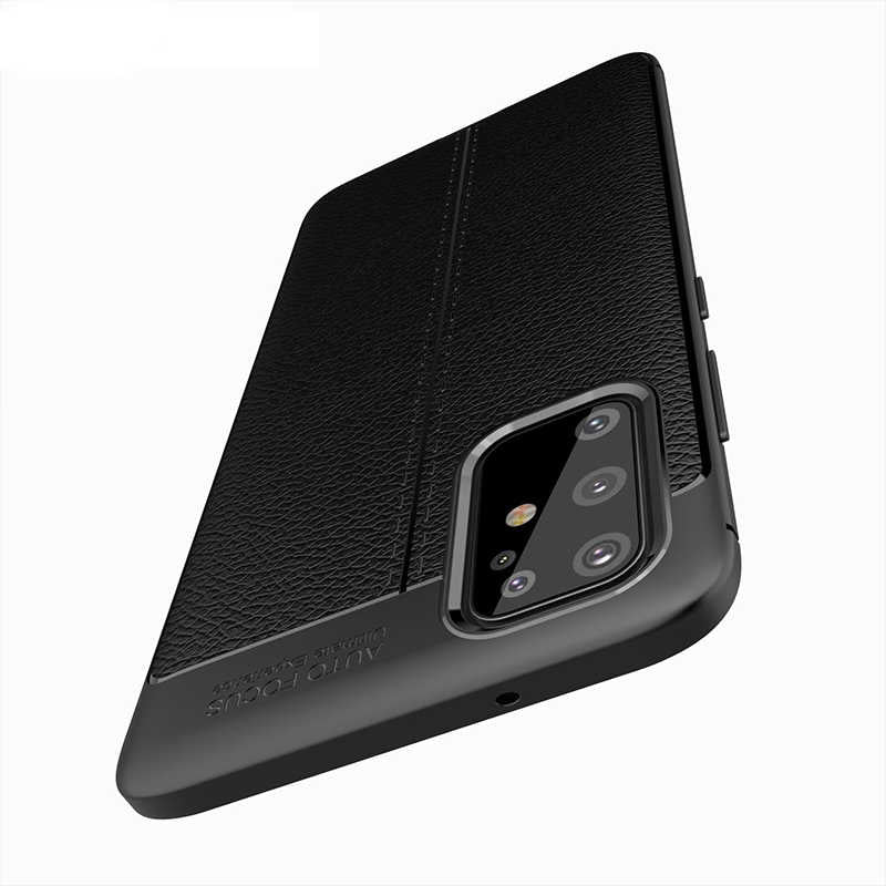 Galaxy S20 Plus Kılıf Zore Niss Silikon Kapak Siyah