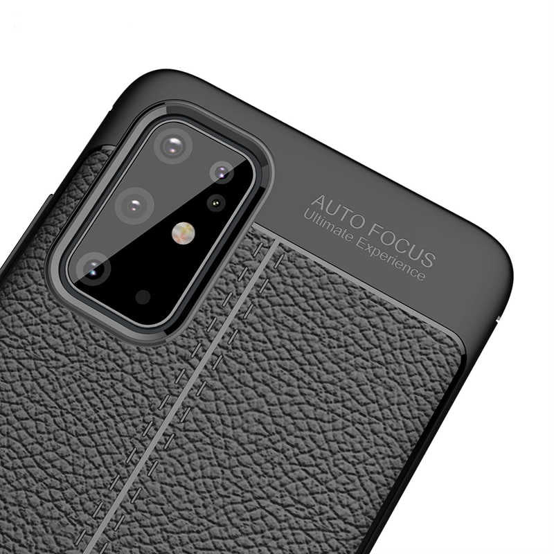 Galaxy S20 Plus Kılıf Zore Niss Silikon Kapak Siyah