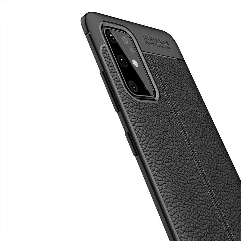 Galaxy S20 Plus Kılıf Zore Niss Silikon Kapak Siyah