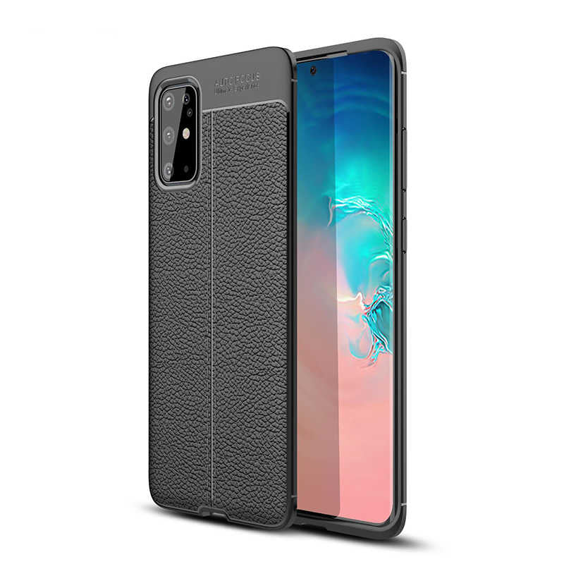 Galaxy S20 Plus Kılıf Zore Niss Silikon Kapak Siyah
