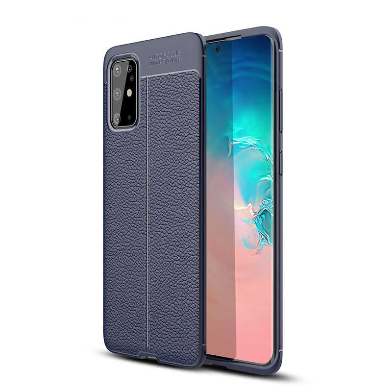 Galaxy S20 Plus Kılıf Zore Niss Silikon Kapak Lacivert