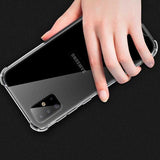 Galaxy S20 Plus Kılıf Zore Nitro Anti Shock Silikon Renksiz