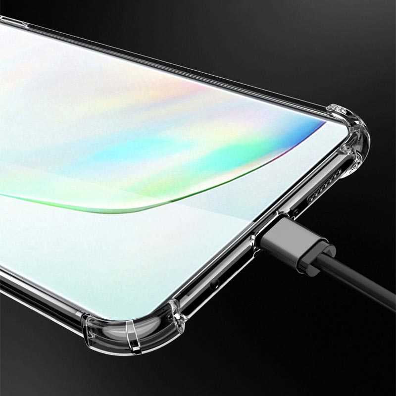 Galaxy S20 Plus Kılıf Zore Nitro Anti Shock Silikon Renksiz