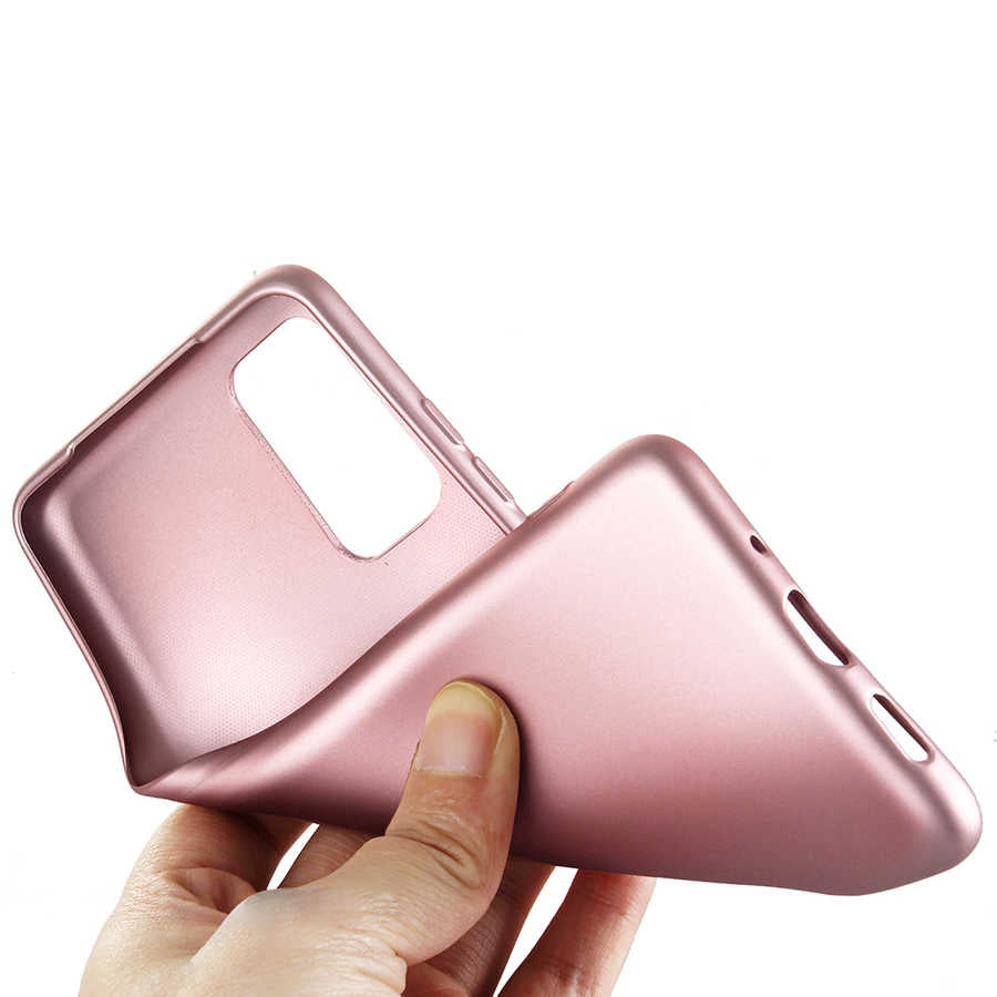 Galaxy S20 Plus Kılıf Zore Premier Silikon Kapak Saks Mavi