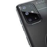 Galaxy S20 Plus Kılıf Zore Ravel Silikon Kapak Siyah-Rose Gold