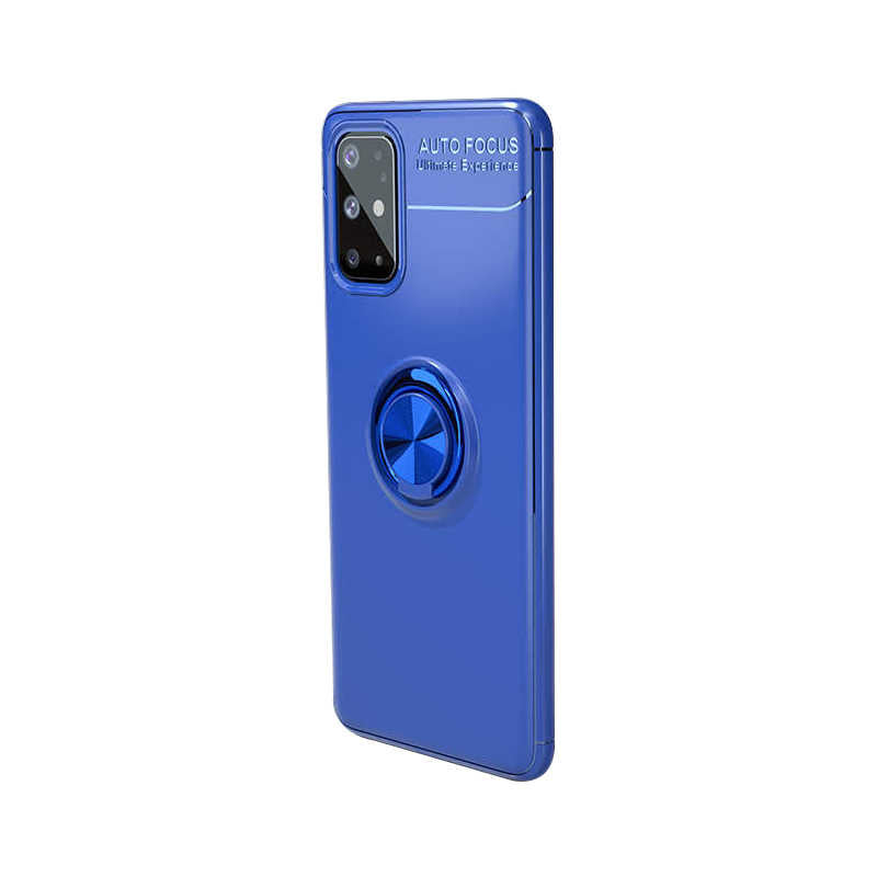 Galaxy S20 Plus Kılıf Zore Ravel Silikon Kapak Mavi